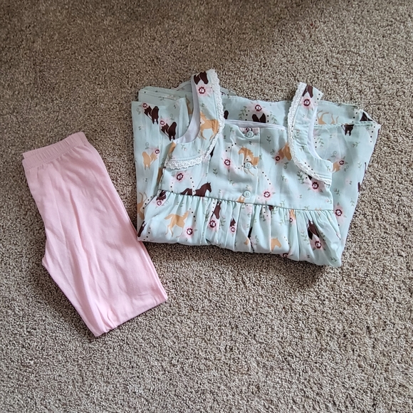 ❤️NWOT❤️ GOOD LAD GIRLS DRESS & LEGGINGS SET - Picture 12 of 12